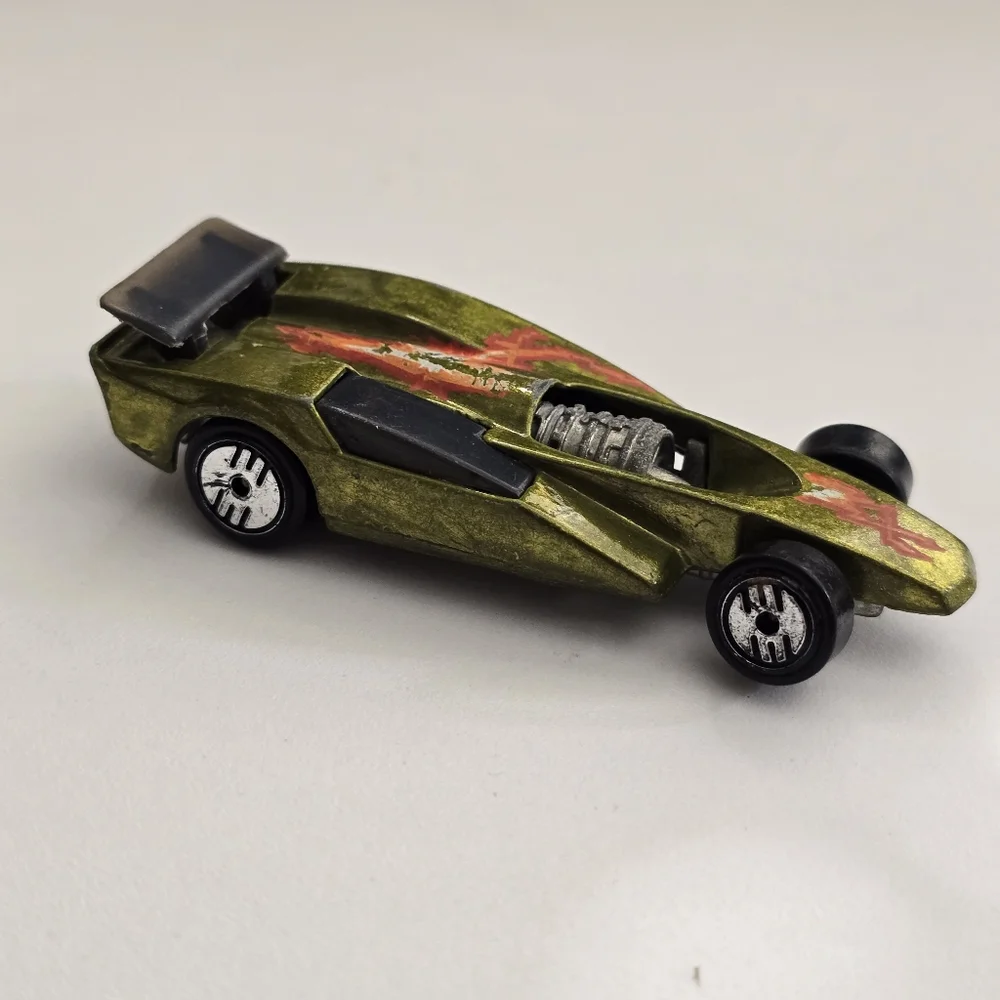 Vintage Hot Wheels Jet Sweep X-Steam Die Cast Car Mattel Malaysia 1968 Casting
